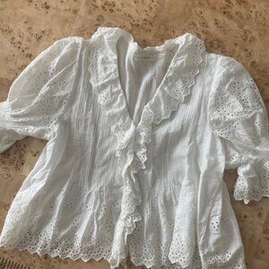 Doen Henri Top - Salt Eyelet